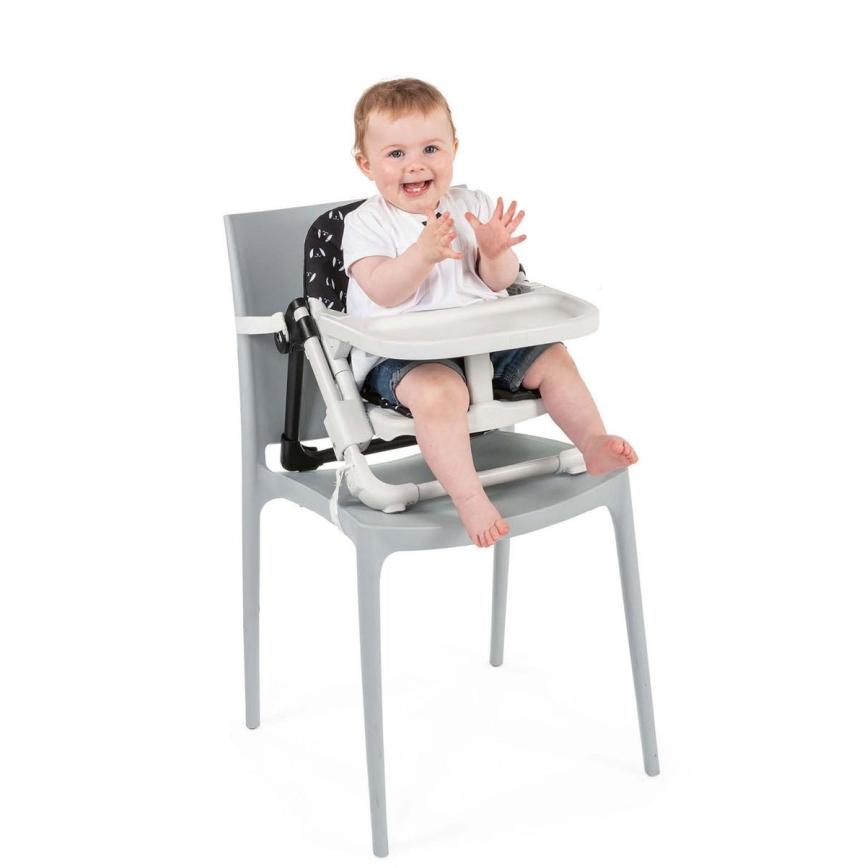 Chicco - Dětský přenosný podsedák na židli CHAIRY černá