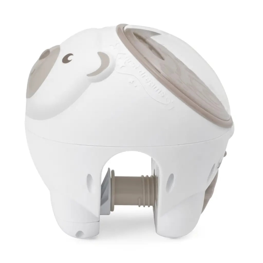 Chicco - Dětský projektor 2v1 POLAR BEAR 3xAA béžová