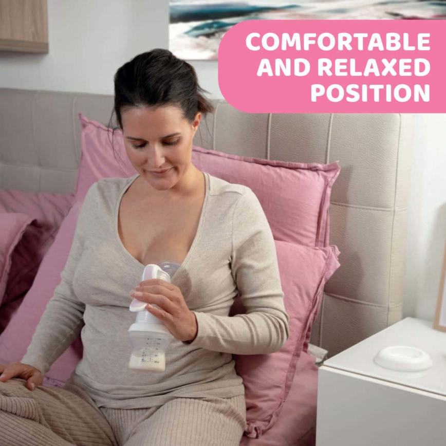 Chicco - Odsávačka mateřského mléka manuální Natural Feeling