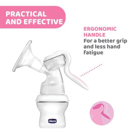 Chicco - Odsávačka mateřského mléka manuální Natural Feeling