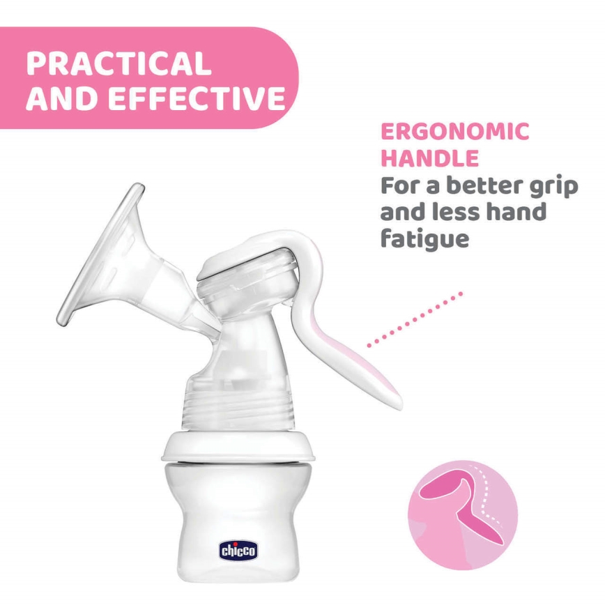 Chicco - Odsávačka mateřského mléka manuální Natural Feeling