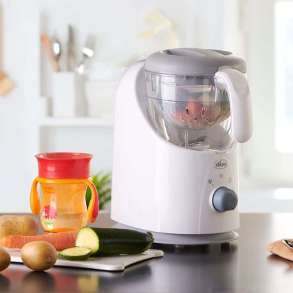 Chicco - Parní hrnec a mixér 4v1 EASY MEAL