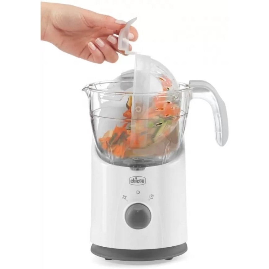 Chicco - Parní hrnec a mixér 4v1 EASY MEAL
