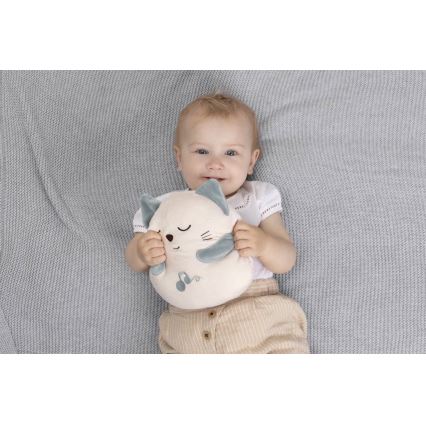 Chicco - Plyšová interaktivní hračka kočka 3xAAA