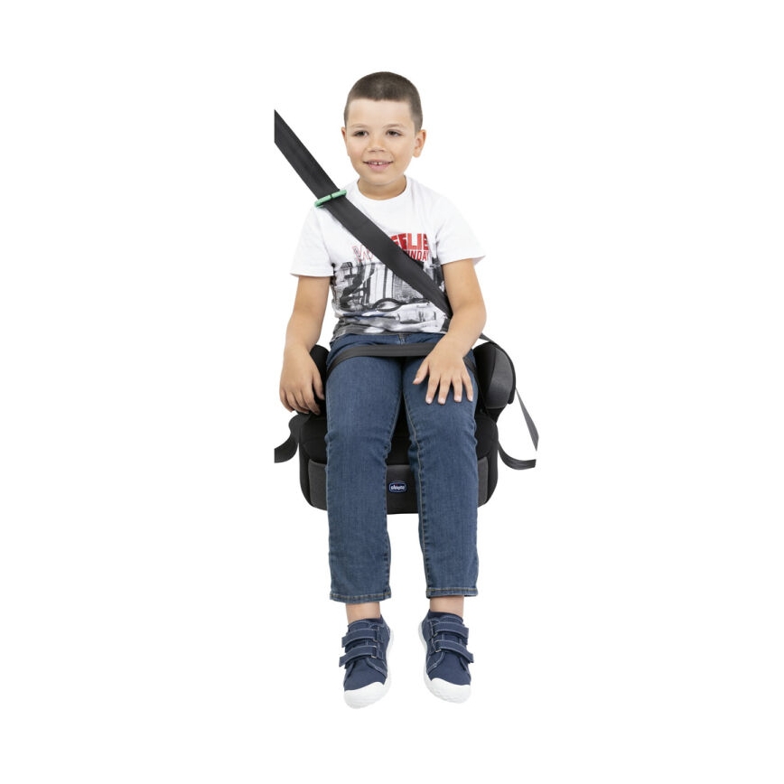 Chicco - Podsedák do auta QUASAR FIX i-Size (126-150 cm) šedá