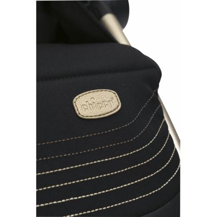 Chicco - Sportovní kočárek GOODY XPLUS Black Re_Lux Eco+ + odrážedlo ALL AROUND