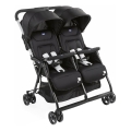 Chicco - Sportovní kočárek pro dvojčata OHLALA TWIN Black Night černá