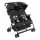 Chicco - Sportovní kočárek pro dvojčata OHLALA TWIN Black Night černá