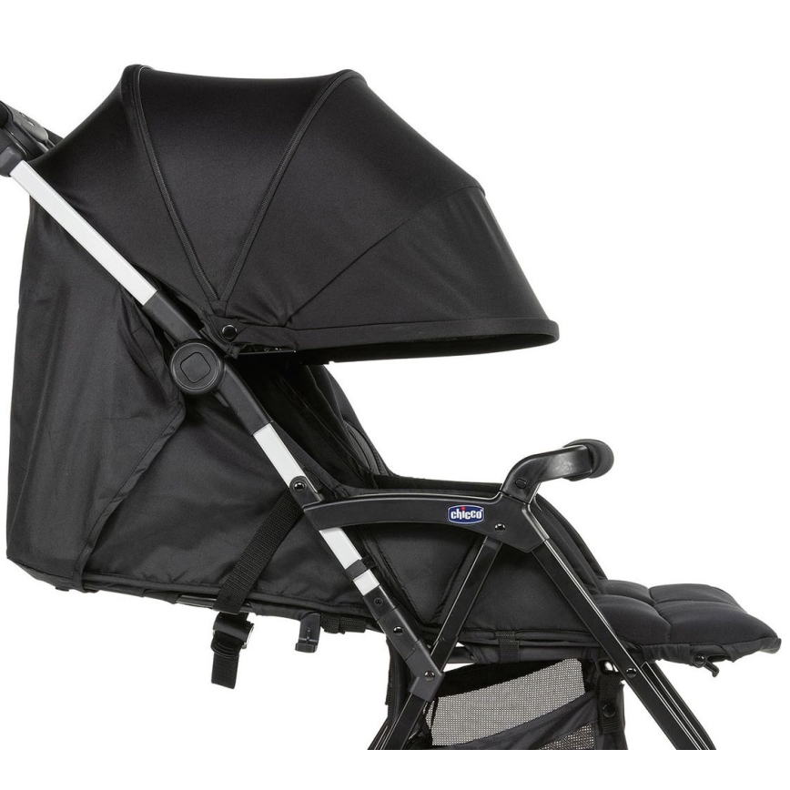 Chicco - Sportovní kočárek pro dvojčata OHLALA TWIN Black Night černá