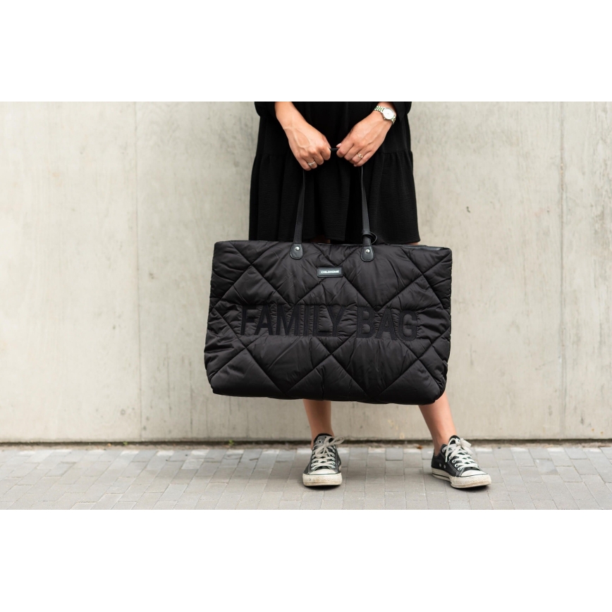 Childhome - Cestovní taška FAMILY BAG černá
