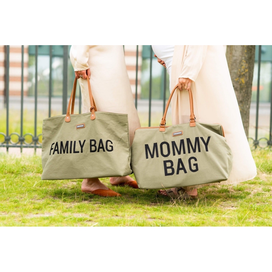 Childhome - Cestovní taška FAMILY BAG khaki