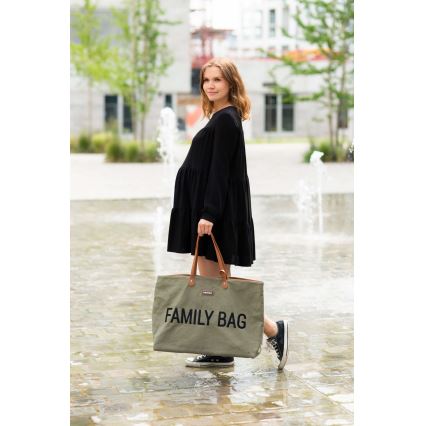 Childhome - Cestovní taška FAMILY BAG khaki