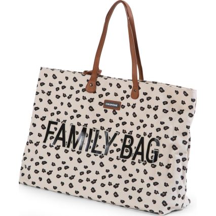 Childhome - Cestovní taška FAMILY BAG leopard