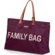 Childhome - Cestovní taška FAMILY BAG vínová