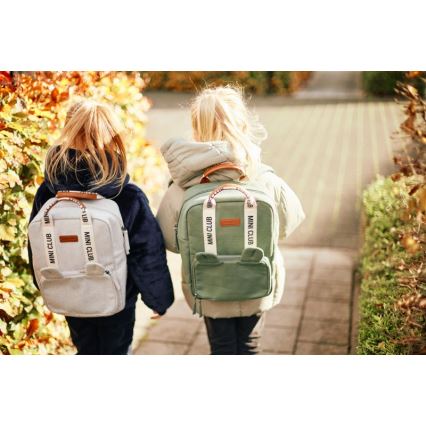 Childhome - Dětský batoh MINI CLUB zelená