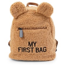 Childhome - Dětský batoh MY FIRST BAG hnědá