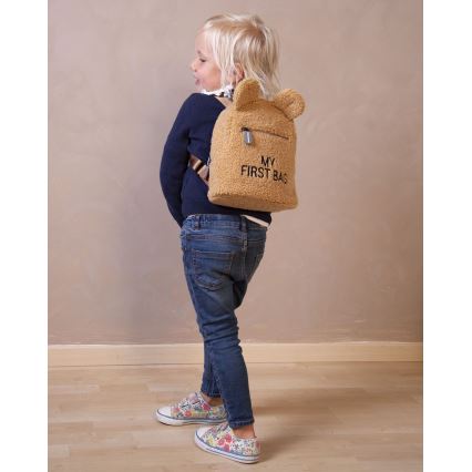 Childhome - Dětský batoh MY FIRST BAG hnědá