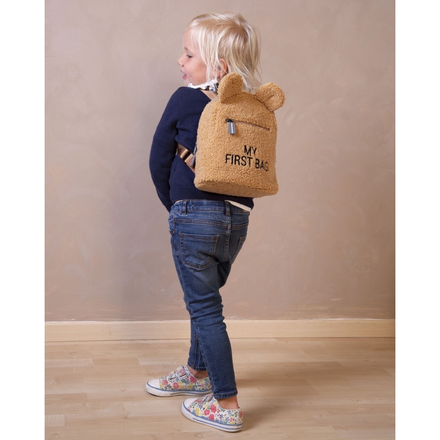 Childhome - Dětský batoh MY FIRST BAG hnědá