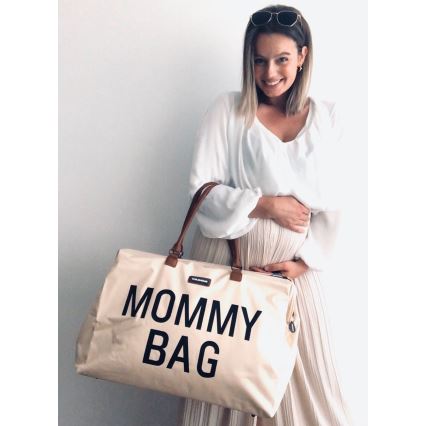 Childhome - Přebalovací taška MOMMY BAG krémová