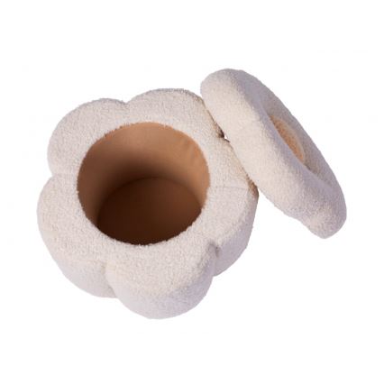 Childhome - Taburet FLOWER pr. 35 cm krémová