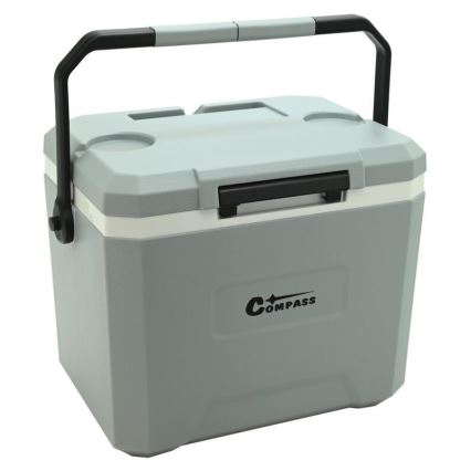 Chladící box s chladící vložkou 16 l šedá