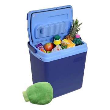 Chladící box s displejem 48W/230/12V 25 l modrá