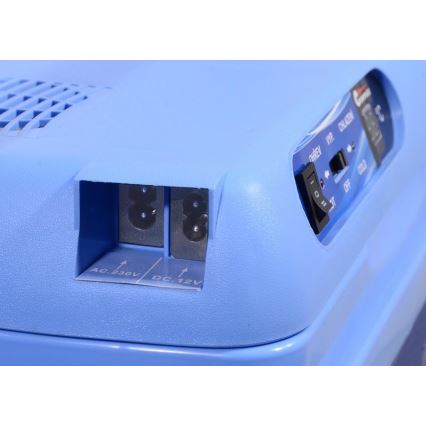 Chladící box s displejem 48W/230/12V 25 l modrá
