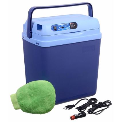 Chladící box s displejem 48W/230/12V 25 l modrá