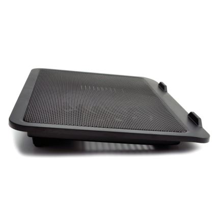 Chladící podložka pro notebook 1x ventilátor 1xUSB černá