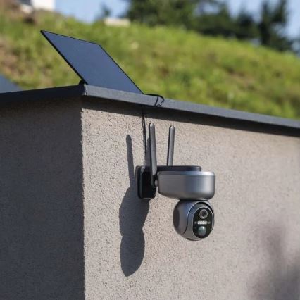 Chytrá solární kamera se senzorem GoSmart 4G/LTE 10400 mAh 5V IP65 Tuya