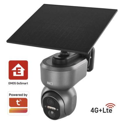 Chytrá solární kamera se senzorem GoSmart 4G/LTE 10400 mAh 5V IP65 Tuya