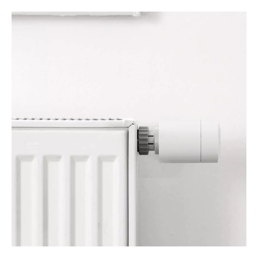 Chytrá termostatická hlavice s LCD displejem GoSmart M30x1,5 2xAA/1,5V Tuya