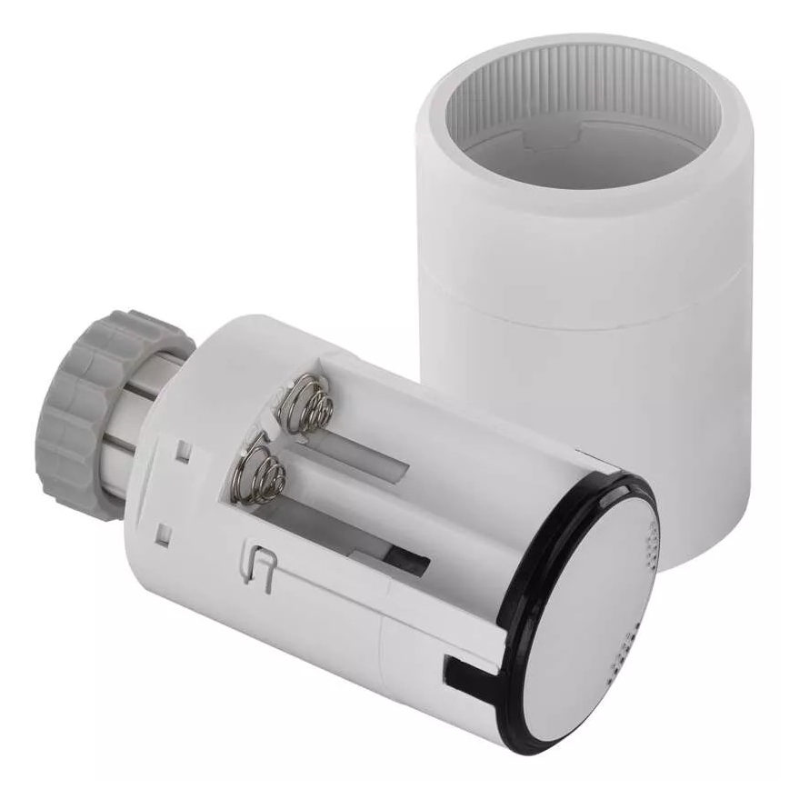 Chytrá termostatická hlavice s LCD displejem GoSmart M30x1,5 2xAA/1,5V Tuya