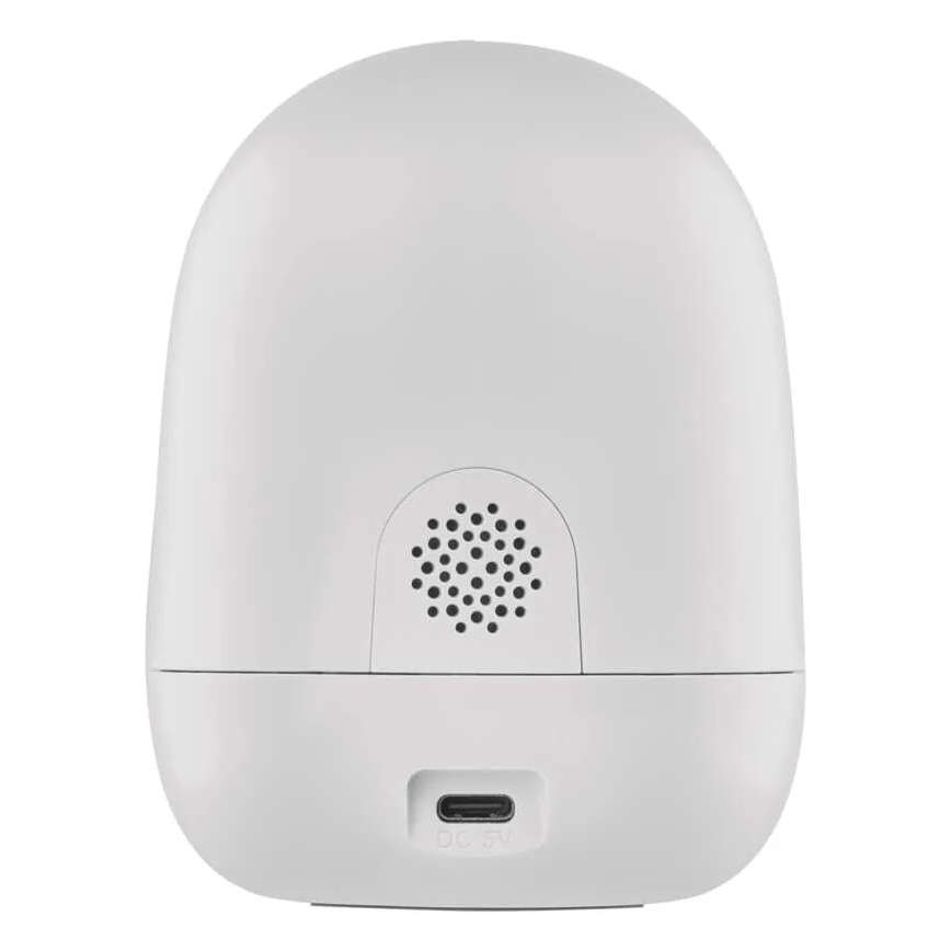 Chytrá vnitřní otočná kamera se senzorem pohybu GoSmart 5V Wi-Fi Tuya bílá