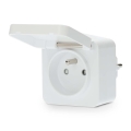 Chytrá zásuvka 3680W/230V/ Typ E/16A Wi-Fi Tuya IP44