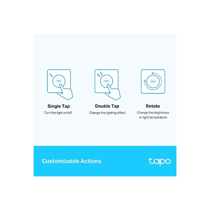 Chytrý dotykový stmívač 1xCR2032