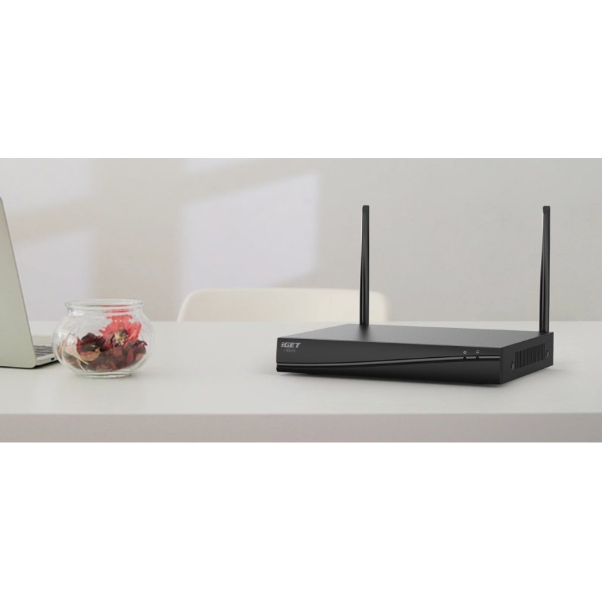Chytrý kamerový systém + 4x kamera se senzorem 2K+ 12V IP65 Wi-Fi Tuya