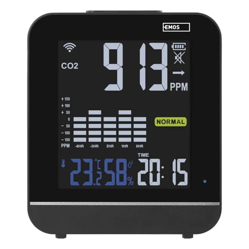 Chytrý monitor kvality ovzduší GOSMART 5V Wi-Fi