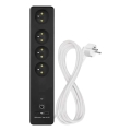 Chytrý prodlužovací kabel s vypínačem GoSmart 4Z + 1xUSB-A + 1xUSB-C 2 m Wi-Fi Tuya