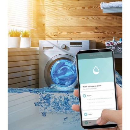 Chytrý senzor úniku vody 3xAAA Wi-Fi Tuya