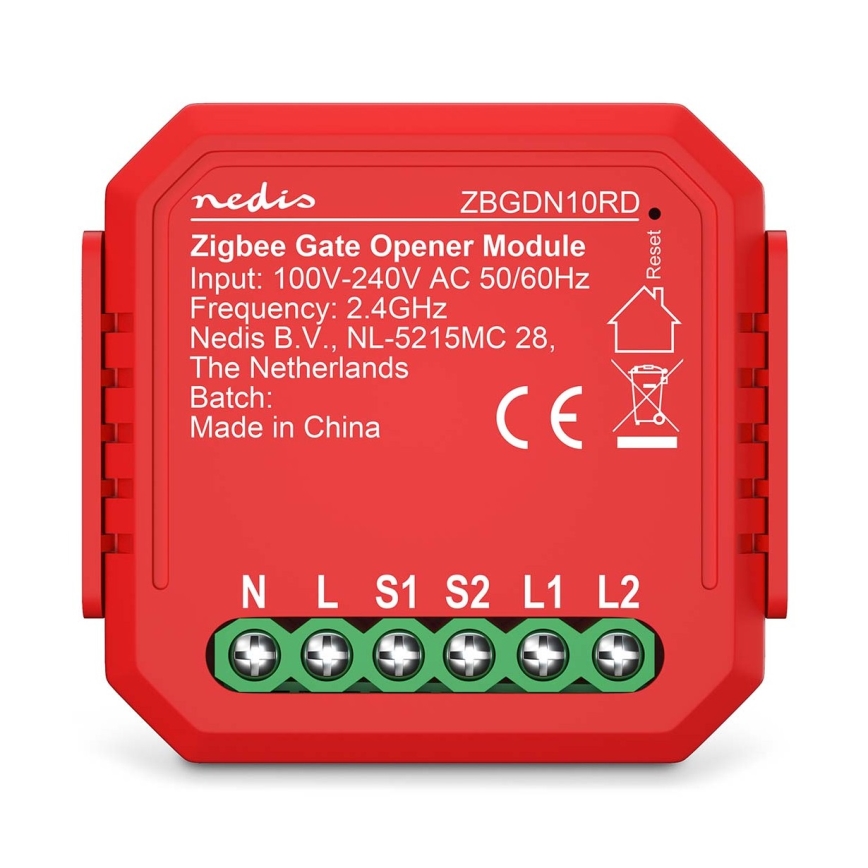 Chytrý spínač garážových vrat SmartLife Zigbee Tuya