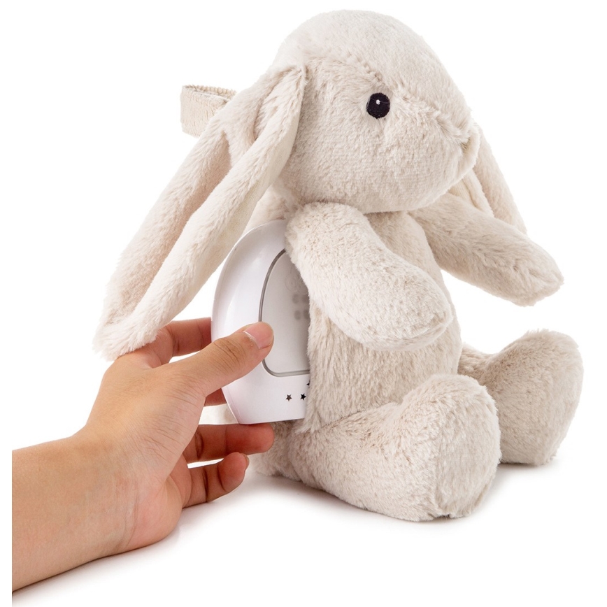 Cloud B - Usínáček s melodií a světlem králíček + USB