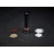 Cole&Mason - Elektrický mlýnek na na sůl nebo pepř BURFORD 4xAAA 18 cm černá