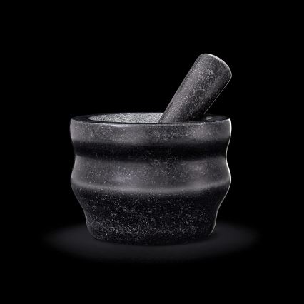 Cole&Mason - Granitový hmoždíř s tloučkem GRANITE pr. 18 cm žula/černá