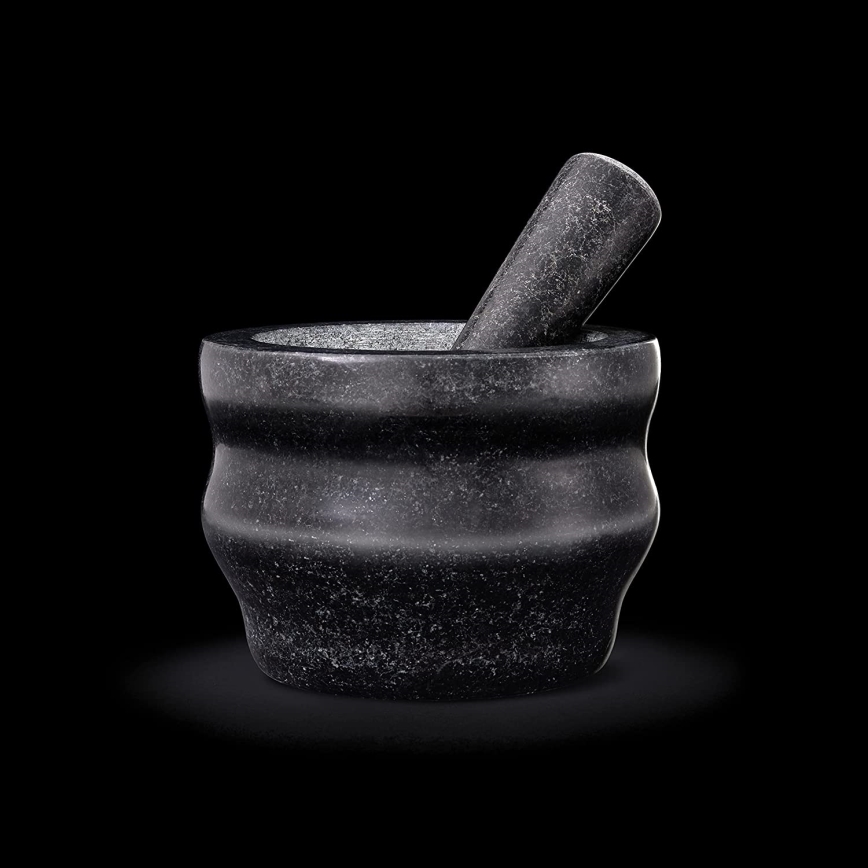 Cole&Mason - Granitový hmoždíř s tloučkem GRANITE pr. 18 cm žula/černá