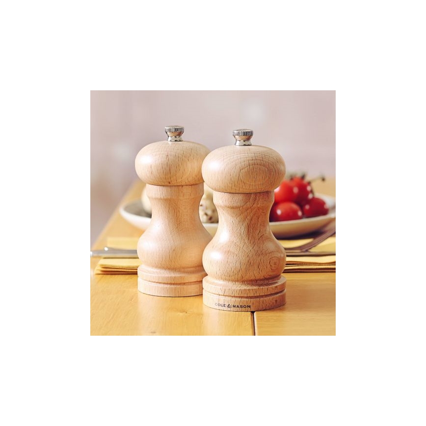 Cole&Mason - Mlýnek na pepř CAPSTAN BEECH buk 12 cm