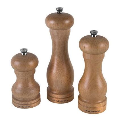 Cole&Mason - Mlýnek na pepř CAPSTAN BEECH buk 16,5 cm