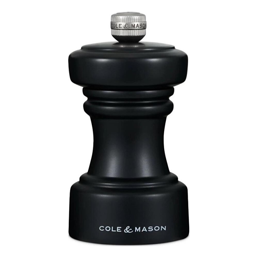 Cole&Mason - Mlýnek na pepř HOXTON 10,4 cm buk/matná černá