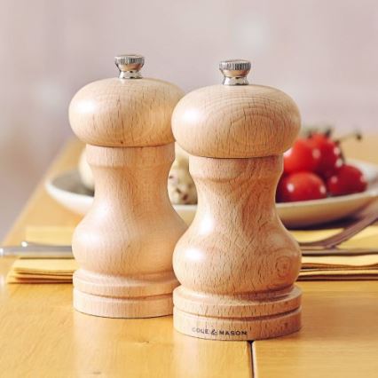 Cole&Mason - Mlýnek na sůl CAPSTAN BEECH buk 12 cm