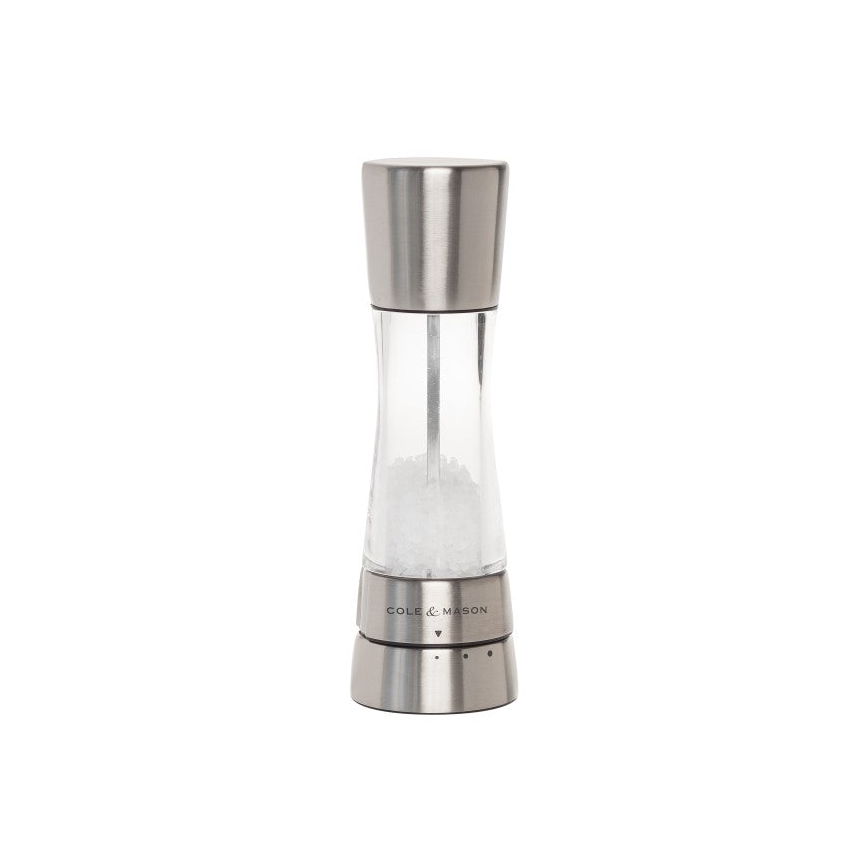 Cole&Mason - Sada mlýnků na sůl a pepř DERWENT 2 ks 19 cm lesklý chrom